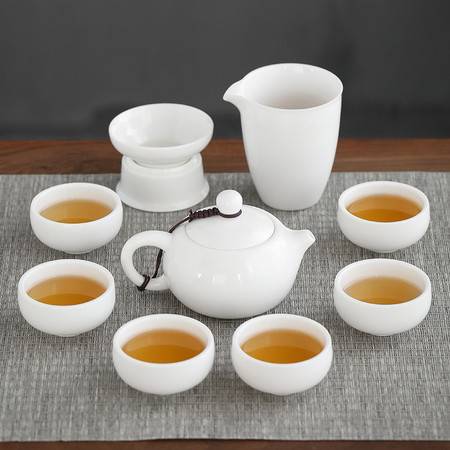 蘇氏陶瓷 羊脂玉茶具套裝，以德化“中國白”演繹功夫茶道之美